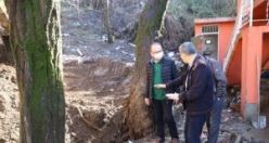 Başkan Çetin Akın’dan Yağıştan Etkilenen Mahallelere Ziyaret