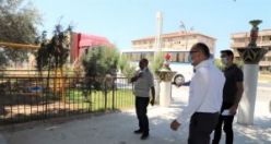 Başkan Çetin Akın Mimar Sinan Parkında İncelemelerde Bulundu