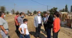 Başkan Çetin Akın Setüstü Sokak’ta İncelemelerde Bulundu