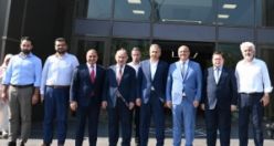 İçişleri Bakanı Yerlikaya, Başkan Ergun'un konuğuydu