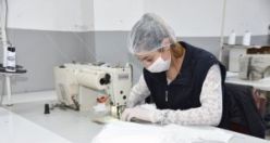 Büyükşehir Maske Üretimine Başladı