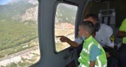 8 Yaşındaki Ali’nin Helikopterle Uçma Hayali Gerçekleştirildi