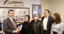 Ekrem İmamoğlu’ndan, Başkan Besim Dutlulu’ya sürpriz ziyaret
