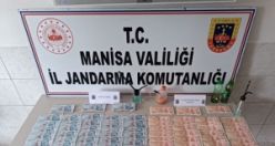 Sahte para ve uyuşturucu aynı anda yakalandı