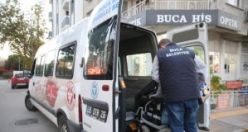 Buca Belediyesi engellilerin yolda kalma kaygısını kaldırdı