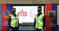 Jandarma Minik Öğrencilere Online Trafik Eğitimi Verdi