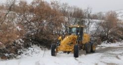Ekiplerin kar mesaisi 24 Saat devam etti