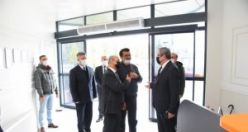 Başkan Kayda Kaymakam Sağlam İle OSB’de İncelemelerde Bulundu