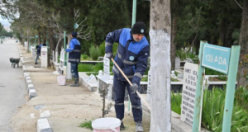 Büyükşehir’den Mezarlıklarda Bayram Öncesi Bakım ve Temizlik Seferberliği
