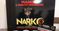 4 parça halinde 3 kilo 23 gram Metamfetamin maddesi yakalandı