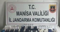 Jandarmadan kaçak telefon operasyonu