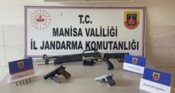 Ruhsatsız Tabanca ve Av Tüfeği Yakalandı