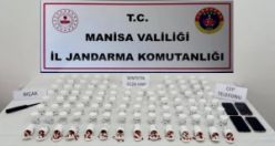 Manisa Jandarmasından Uyuşturucuya Geçit Yok! 12 Binden Fazla Sentetik Hap Ele Geçirildi