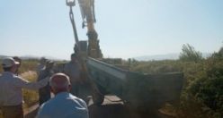 Su Kanalına Uçan Traktörden Mucize Kurtuluş