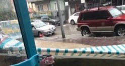Fırtına ve Sağanak Demirci'de zarara yol açtı, 1 kişi yaralandı
