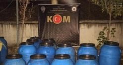 3 ton 200 Litre kaçak içki ele geçirildi! 1 kişi gözaltına alındı