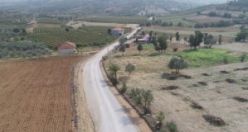 7 buçuk kilometrelik asfalt yol çalışması tamamlandı