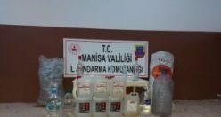Kaçak rakı yapıyordu, yakalandı!