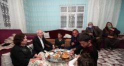 Kılıçdaroğlu, Doruk ailesine iftara gitti