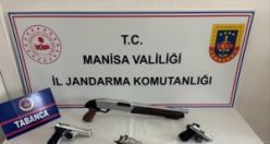 Ruhsatsız silahlar ve pompalı tüfek ele geçirildi! 1 kişi tutuklandı