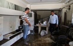 Demirci'de Sağanak Yağış Sonrası Zarar Bilançosu