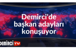 Demirci'de Adayların Canlı Yayınlanacak Programa Çıkma İşi Suya Düştü
