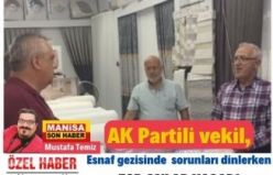 AK Partili vekil, esnaf gezisinde  sorunları dinlerken zor anlar yaşadı