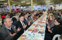 Büyükşehir Belediyesi’nden Kırkağaç’ta İftar Sofrası