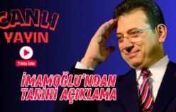 CANLI YAYIN! Ekrem İmamoğlu'ndan Tarihi Açıklama İZLEMEK İÇİN TIKLAYINIZ