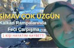 Simav-Gediz Karayolunda Can Pazarı: Kalkan Rampalarında Feci Çarpışma