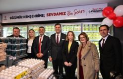 Manisa’nın Halk Mandıra Ürünleri Denizli Kent Market Raflarında