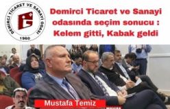 Demirci Ticaret ve Sanayi odasında seçim sonucu : Kelem gitti, Kabak geldi Oy sayımı videosu