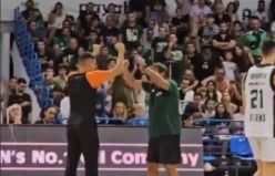 Ergin Ataman’ı Güney Kıbrıs’ta çıldırtan pankart