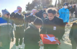 Şehit Hüseyin Esen Demirci'de toprağa verildi