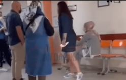 “Sen kimsin, bana hesap soruyorsun. Serseri” diyerek tartışan kadın doktor, sosyal medyada olay oldu