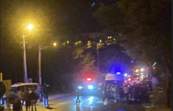 Demirci'de feci kaza 6 kişi yaralandı