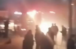 Demirci Galericiler Sitesinde çıkan yangın korkuttu
