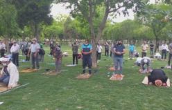74 gün Sonra Turgutlu Irlamaz'da Cemaatle Cuma Namazı Kılındı