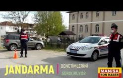Demirci Jandarması Karantina Bölgesinde Vatandaşların Tüm İhtiyaçlarını Gideriyor
