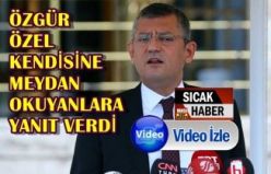 CHP'li Özel, Kendisine Meydan Okuyanlara Yanıt Verdi- VİDEO HABER