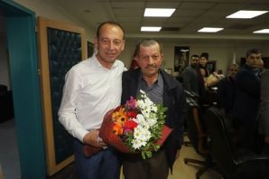 Muhtarlardan Başkan Akın’a Hayırlı Olsun Ziyareti