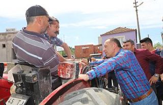 Başkan Akın’a Sıcak Karşılama