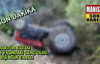 Traktör kazasında 14 yaşındaki genç can verdi