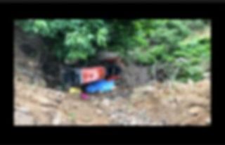 Virajı alamayan traktör dereye uçtu 1 kişi öldü...