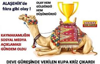Alaşehir Kaymakamlığının Sosyal Medyadan yaptığı...