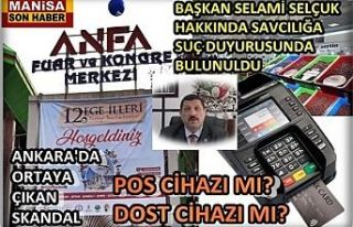 Başkan Selami Selçuk Hakkında Suç Duyurusu! POS...