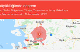 Manisa Valiliğinin Deprem Açıklaması