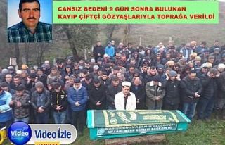 Cansız bedeni bulunan kayıp çiftçi gözyaşları...