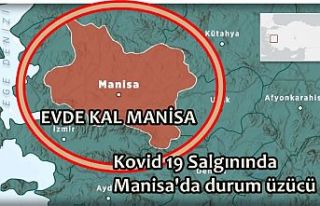 Koronavirüsü Manisa'da 2 can aldı Vaka sayısı...