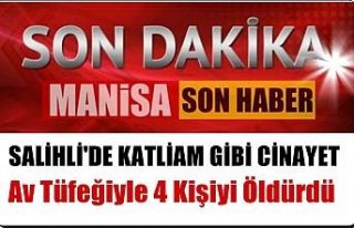 Son Dakika! Salihli'de Katliam Gibi Cinayet 4...